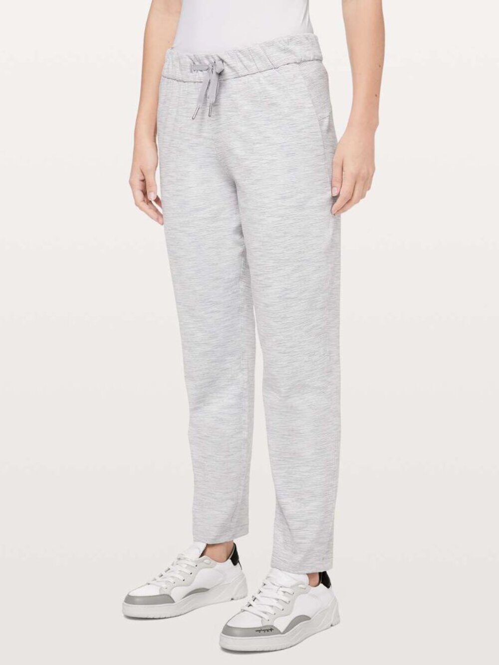 Lululemon On The Fly Pant *27" Pants Wee Are From Space Nimbus  Women Size 8